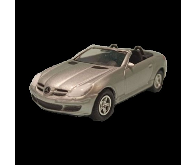 Masinuta die cast 7.5 cm, scara 1:60, mercedes benz gri