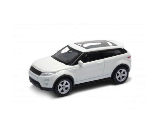 Masinuta die cast 7.5 cm, scara 1:60, land rover alb