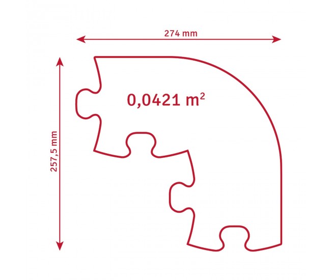 Covoras ortopedic senzorial puzzle set pentru seniori