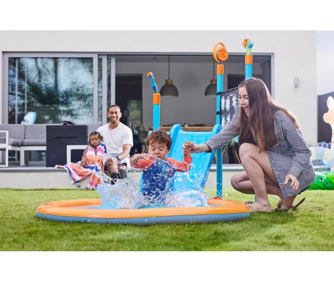 Complex de joaca mini parc acvatic water splash station pentru copii de la 18 luni