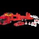 Camion die-cast transportor de masini scania v8, scara 1 la 60-64, lungime 29 cm