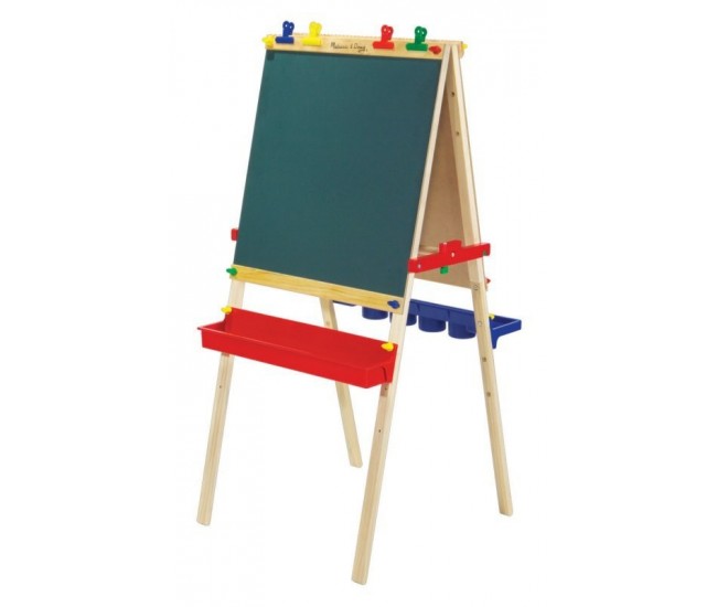 Tabla de scris reglabila sevalet lemn melissa and doug