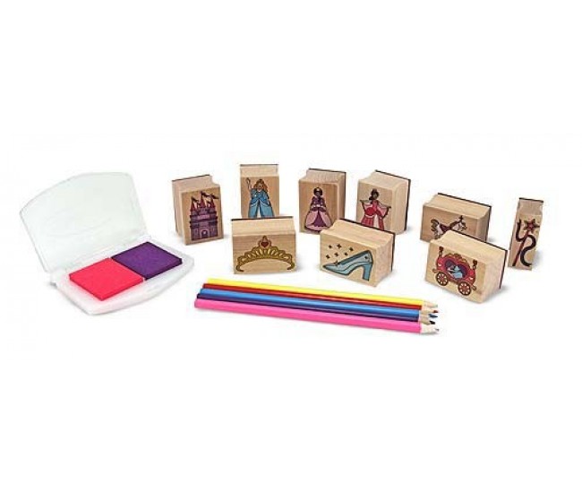 Set de stampile printese melissa and doug