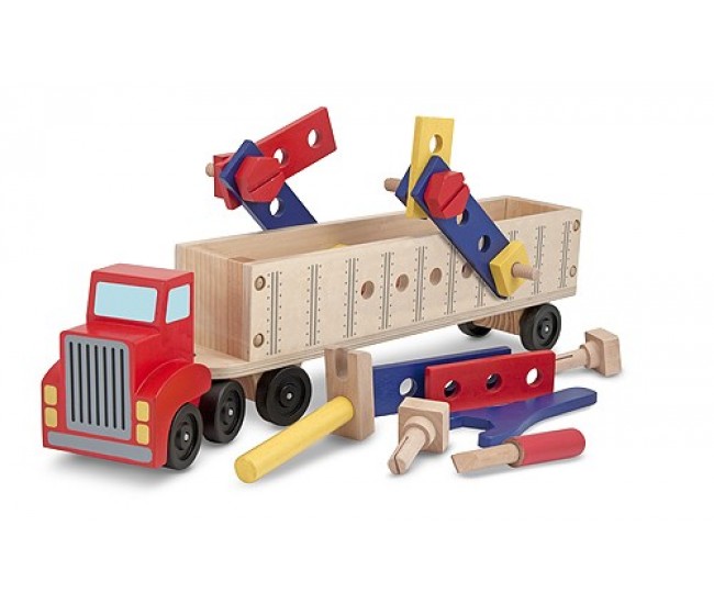 Banc de lucru mobil camion cu unelte melissa and doug