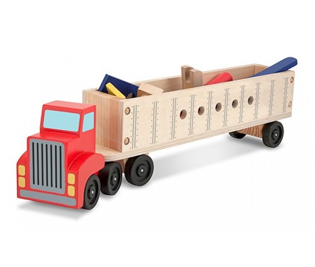 Banc de lucru mobil camion cu unelte melissa and doug