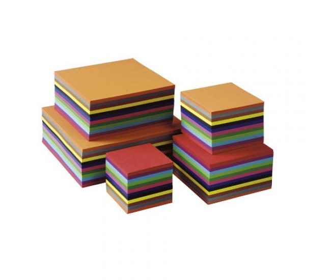 Set 480 coli pliabile colorate 16 x 16 cm - heutink