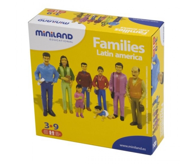 Figurine familie sudamericana miniland