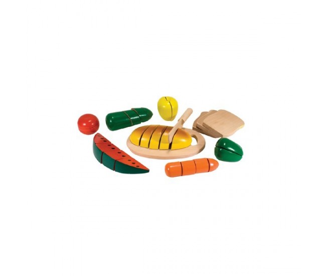 Joc din lemn alimente de feliat melissa and doug