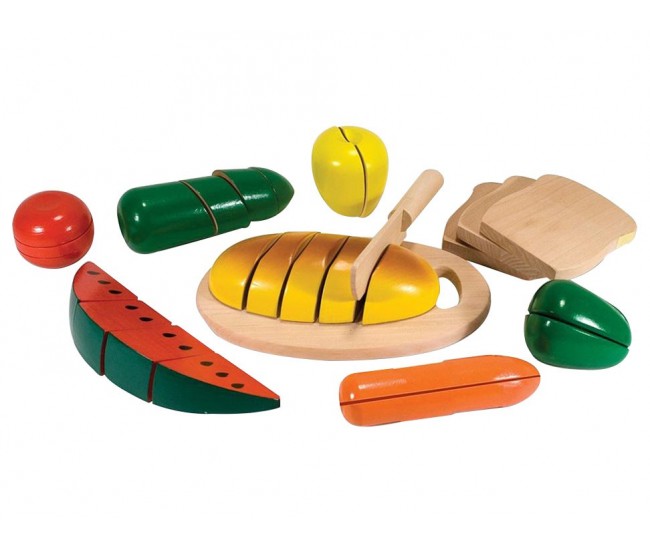 Joc din lemn alimente de feliat melissa and doug