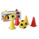 Set fotbal cu jaloane androni giocattoli