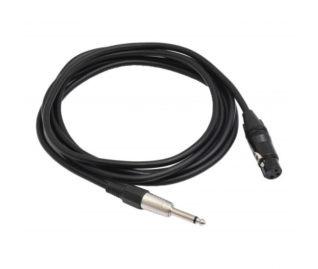 Cablu Audio Jack 6,3mm Tata MO - XLR Mama Prof - 6mm / 5m