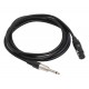 Cablu Audio Jack 6,3mm Tata MO - XLR Mama Prof - 6mm / 5m