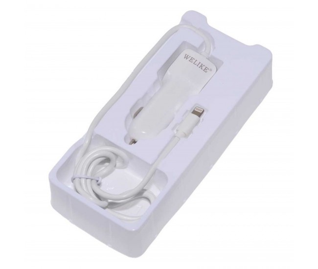 Incarcator Auto Fast 3,1A Iphone - Lightning si USB