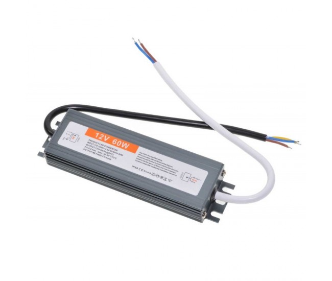 Sursa Alimentare 12V-60W / 5A Slim Ex IP68