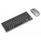 Set Tastatura Slim cu Mouse Wireles si Bluetooth WB-8077