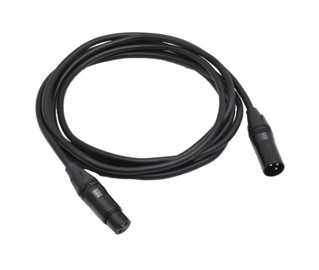 Cablu Audio XLR Tata-XLR Mama Prof - 6mm / 3m