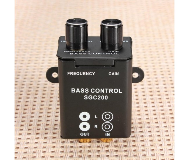 Controler Audio Bass RCA