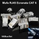 Mufa FTP-UTP Metal CAT6 100b/set