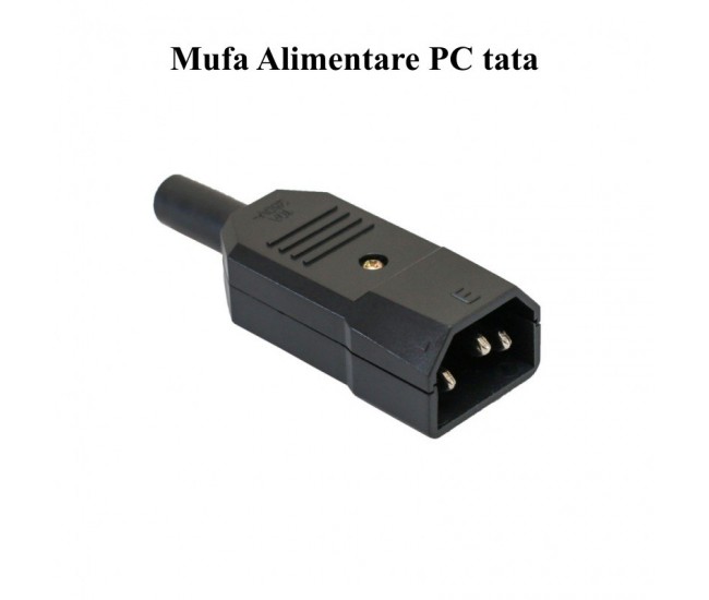 Mufa Alimentare PC tata pe Fir