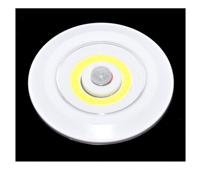 Lampa Mini Rotunda cu Led COB si Senzor de prezenta