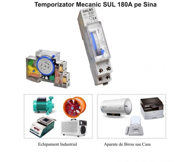 Temporizator Mecanic de Panou SUL 180A