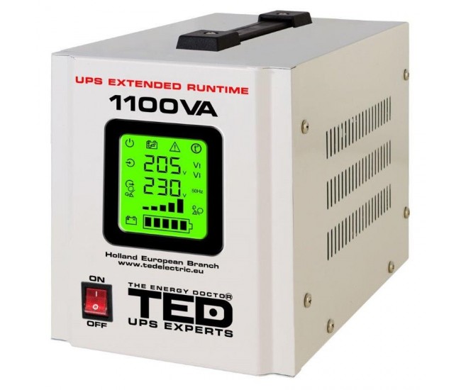 UPS Centrala Termica 1100VA/700W TED