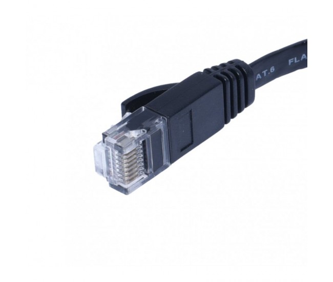 Cablu UTP Plat CAT6 Gigabit, 5m