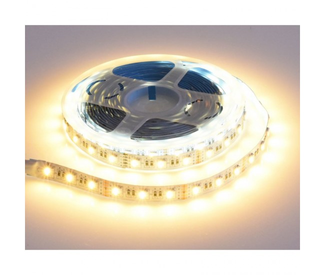 Banda Led 5050 - DC12V / 8W/m - 60Led/m Interior IP20, RGBWW - 5m/rola