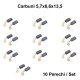 Perii Colectoare Carbuni 5,7x6,6x13,5 / 10Set/Punga