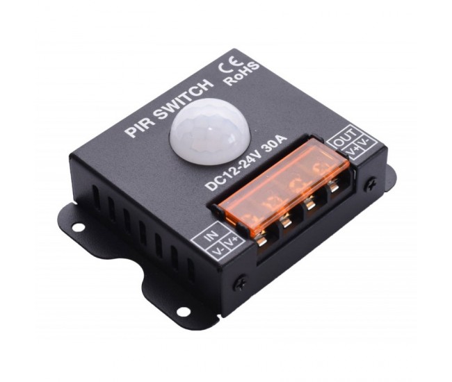 Senzor PIR-30 Comutator Miscare 12V-24V/30A