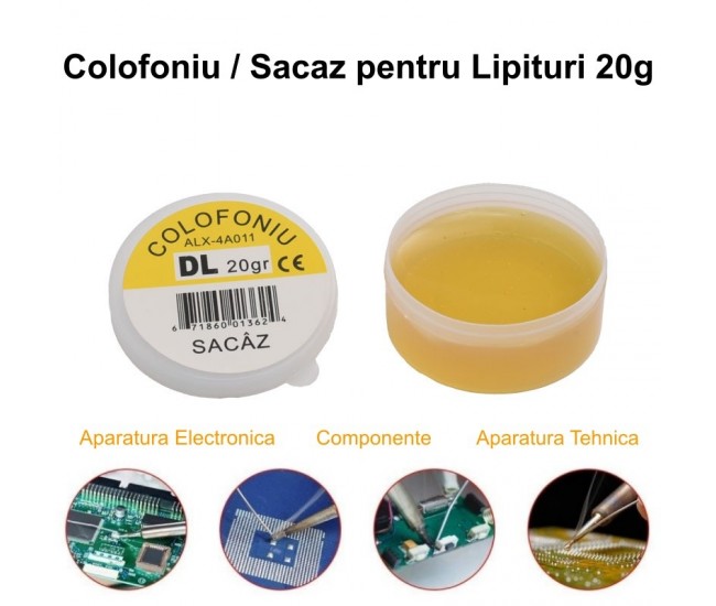 Colofoniu (Sacaz) Decapant pentru Lipituri 20g