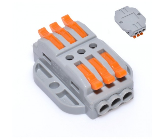 Conector Doza 3-3 pentru Cablu, LT-223/3