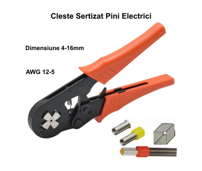 Cleste HSC8/16-4 de Sertizat Conectori Pini