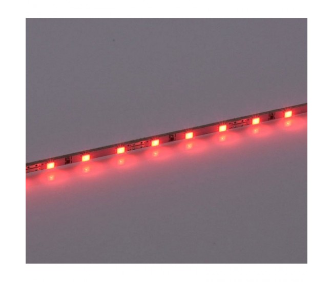 Bara Led 12V - 2835 Roșu/1000mm x 4mm