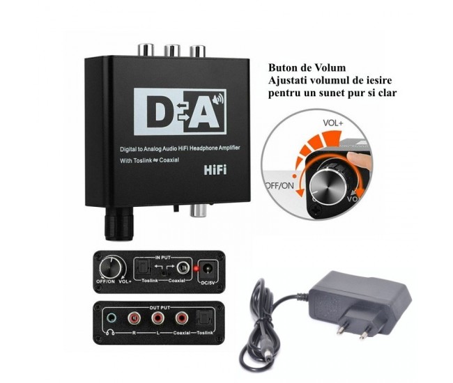 Convertor Digital - Analog Audio HiFi