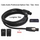 Cablu Audio Speakon Tata - Tata 4C Prof - 8mm / 15m