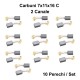 Perii Colectoare Carbuni 7x11x16 - C - 2 Canale / 10Set/Punga