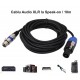 Cablu Audio XLR Mama - Speak-on tata/10m