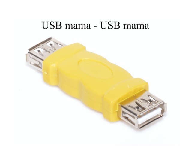 Conector USB mama - USB mama