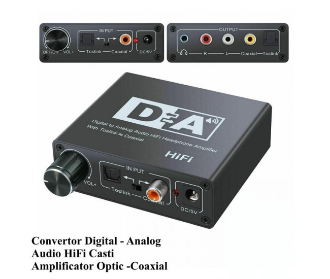 Convertor Digital - Analog Audio HiFi