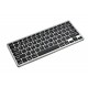 Tastatura Slim Neagra Wireless si Bluetooth WB-8055