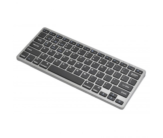 Tastatura Slim Neagra Wireless si Bluetooth WB-8055