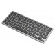 Tastatura Slim Neagra Wireless si Bluetooth WB-8055