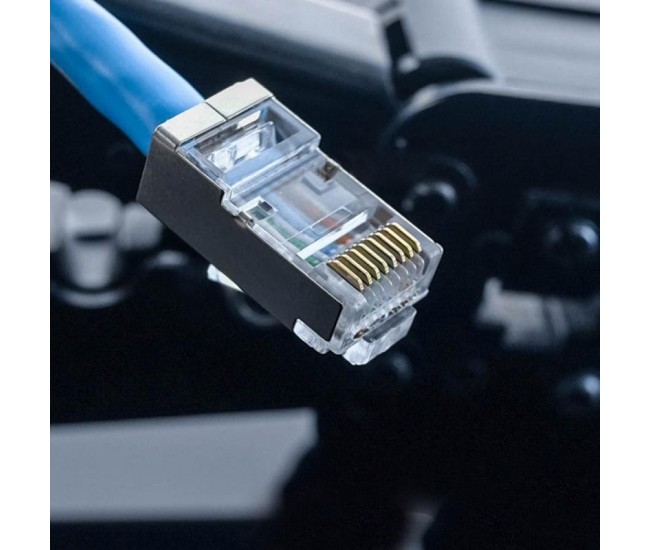 Mufa FTP-UTP Metal CAT6 100b/set