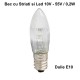 Bec Striat E10 cu Led 10V - 55V / 0,2W