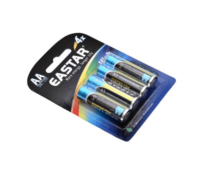 Baterie Eastar R6 - AA 1,5V Alcalina High Performance - BL/4Buc