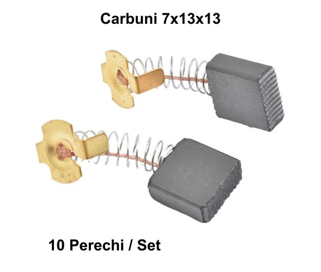 Perii Colectoare Carbuni 7x13x13 / 10Set/Punga