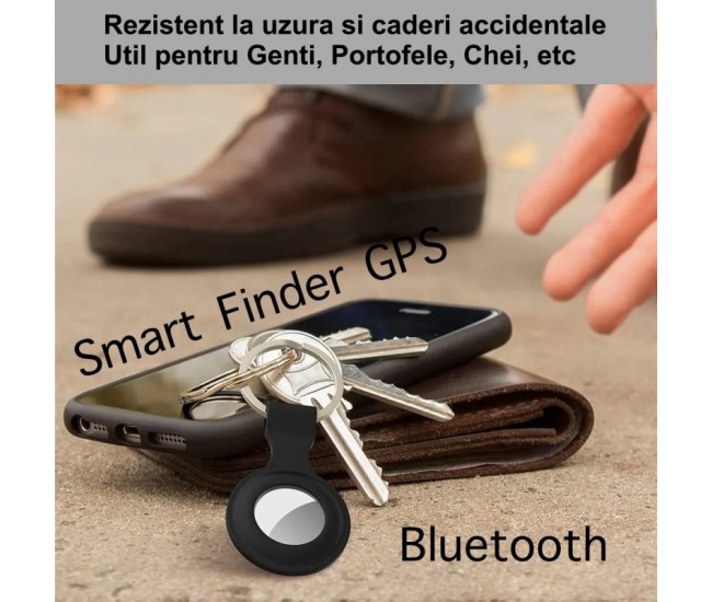 Smart Finder GPS Portabil Key cu Bluetooth 4.0 - IOS/Android