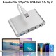 Adaptor Video Usb Tip-C la VGA-Usb 3.0- Usb Tip-C