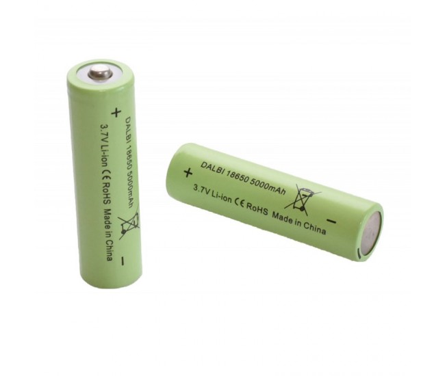 Acumulator Li-ion 3,7V - 5000mAh Tip Li-18650 Verde